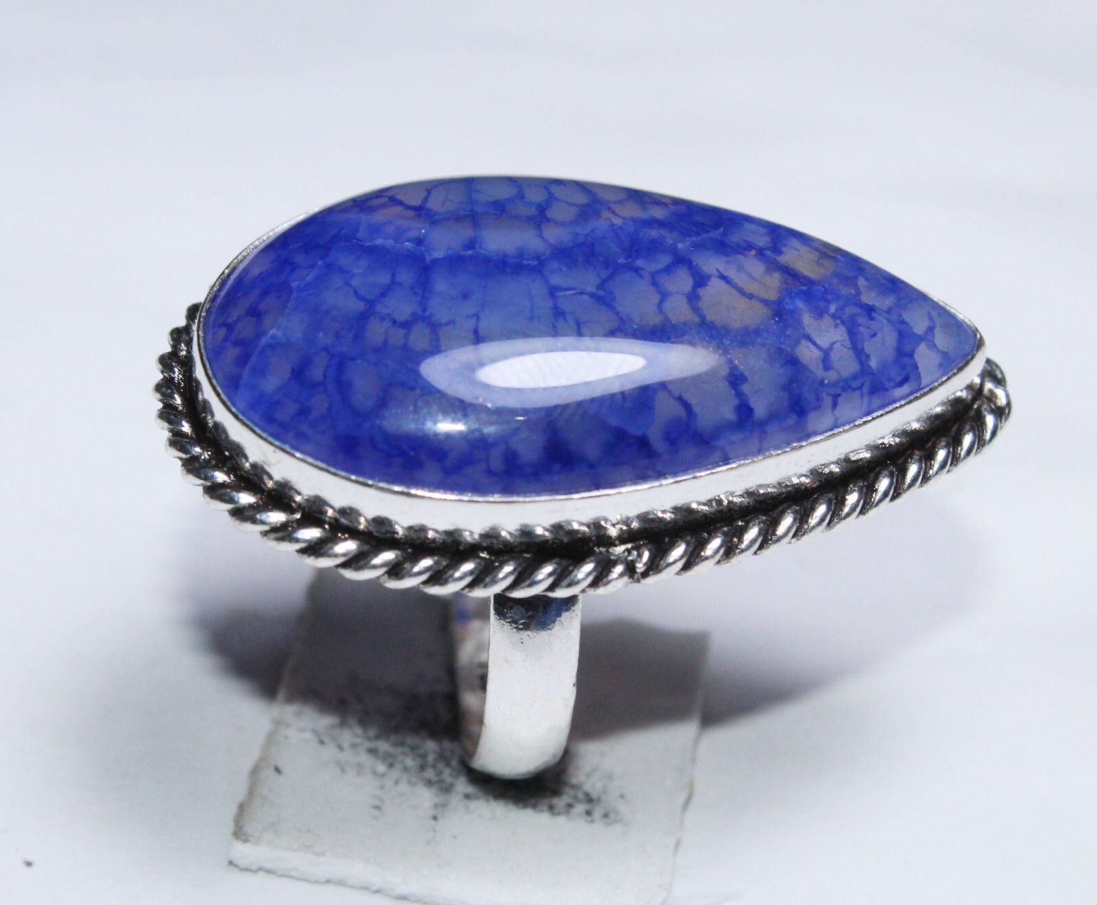Calcite Gemstone Handmade Fashion Jewelry Ring 67 Carat Size 8″ A9629