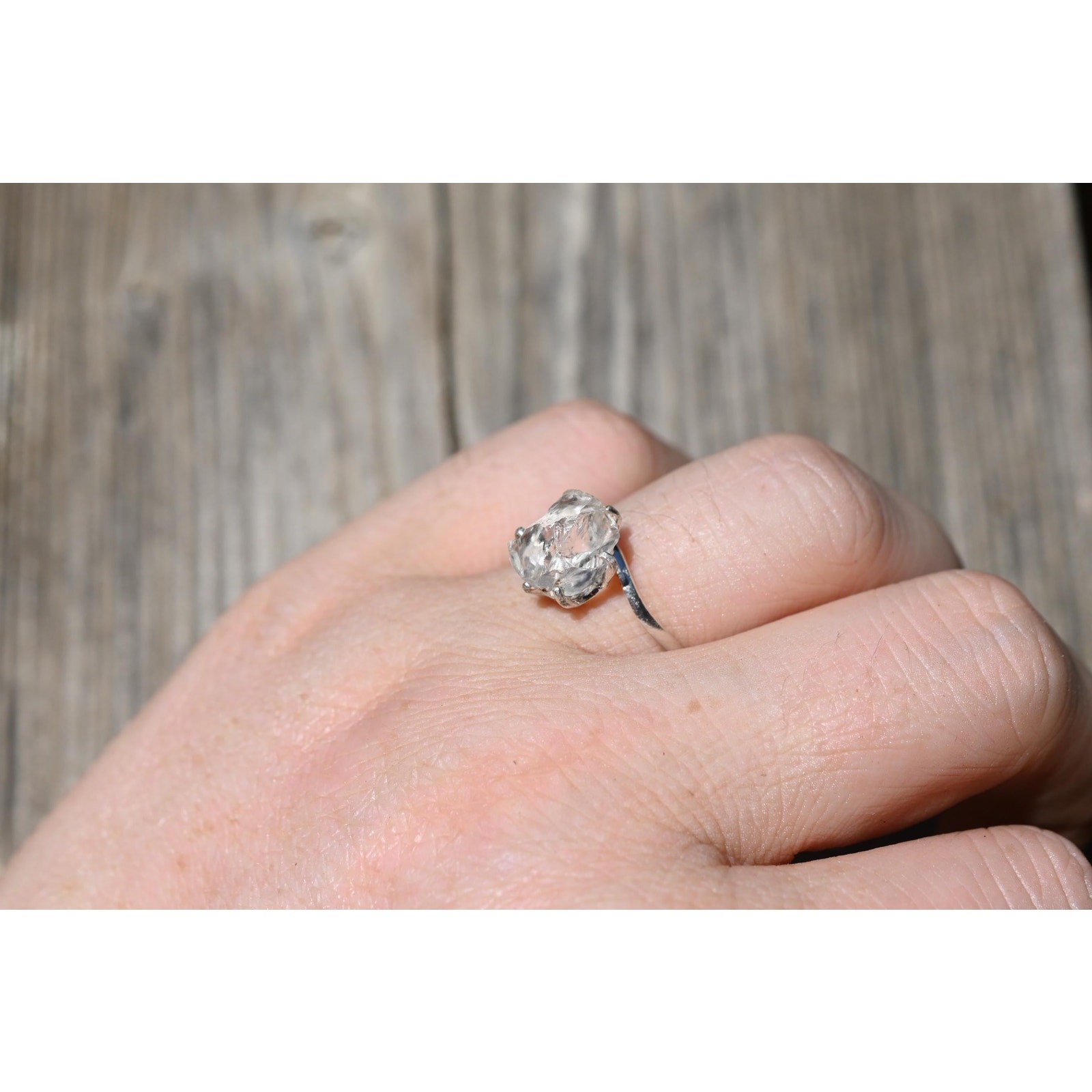 Lake County Lake County diamond Ring in Sterling Silver 925 size 8
