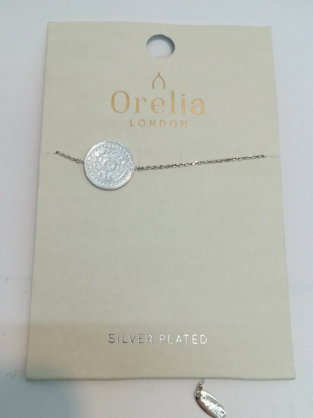 BNWT RRP £18 Orelia London Silver Plated Charm Bracelet Womens Girls # Christmas
