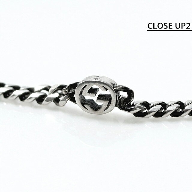 Gucci Men’s Interlocking G Silver Bracelet 7.0x10mm 7.5in 5g G Jardan