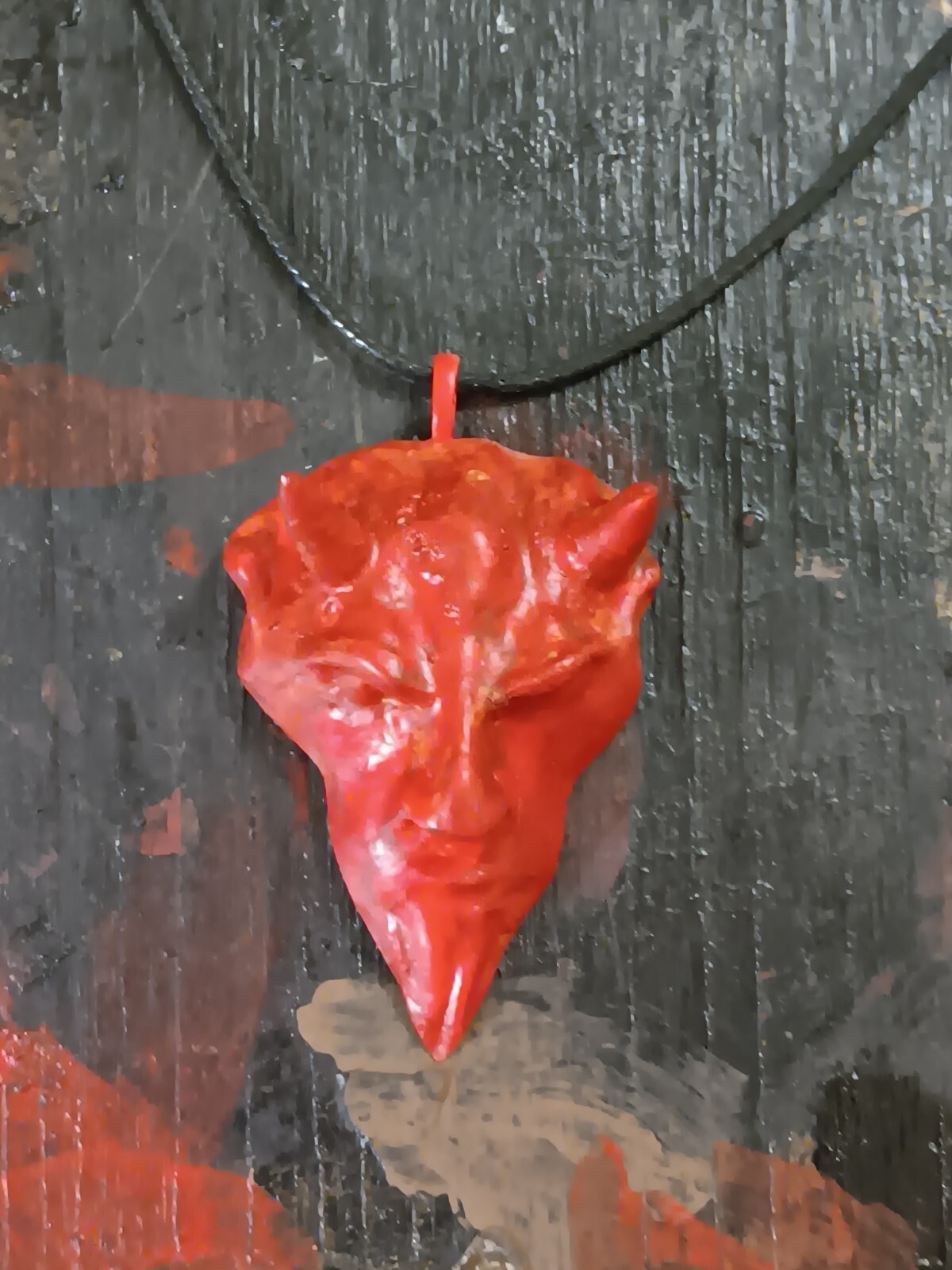 The Devil Pendant, The Dark Art,2.75″×1.75″
