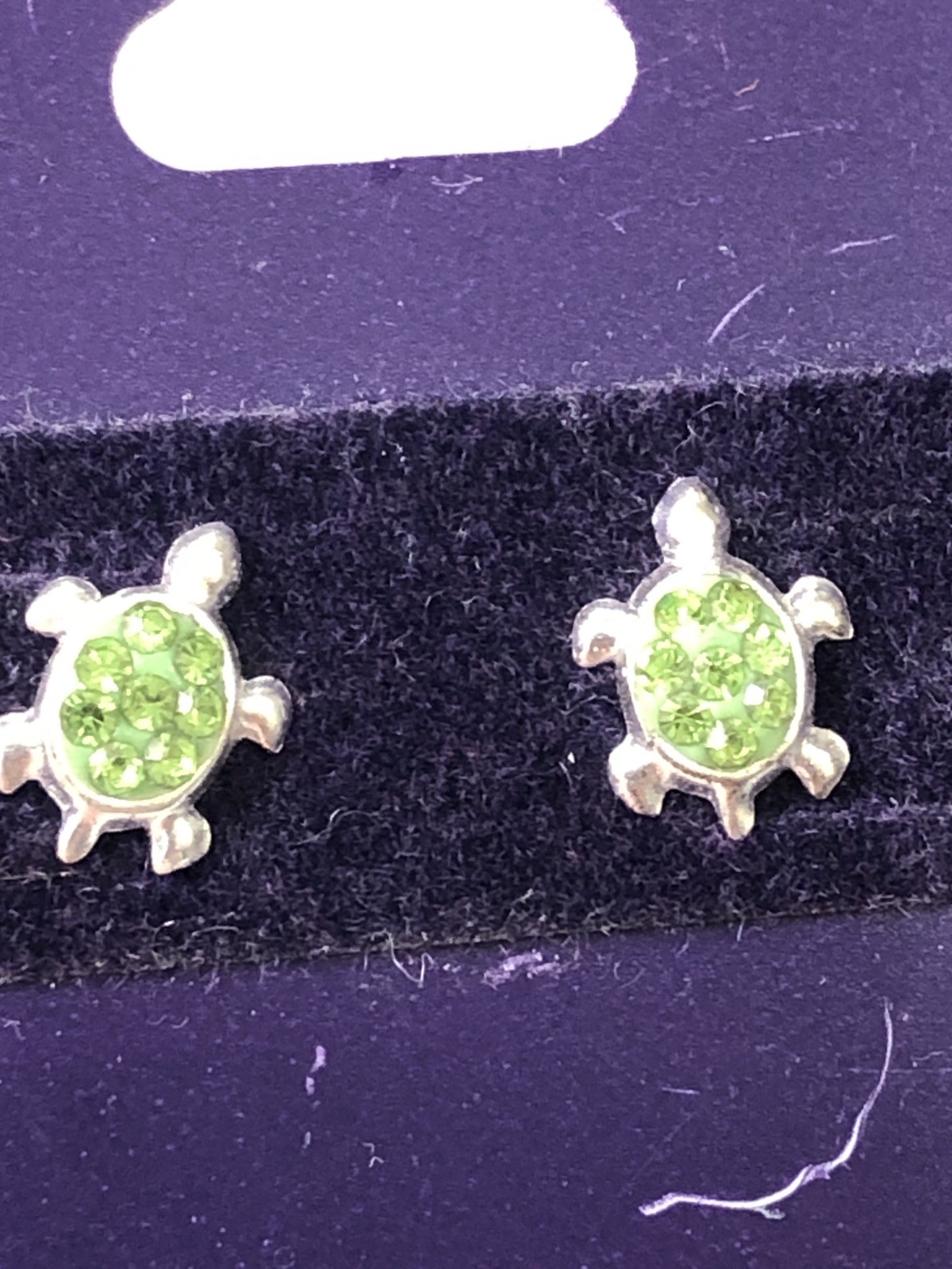 Claire’s Earrings Sterling Silver Turtle Stud – NWT
