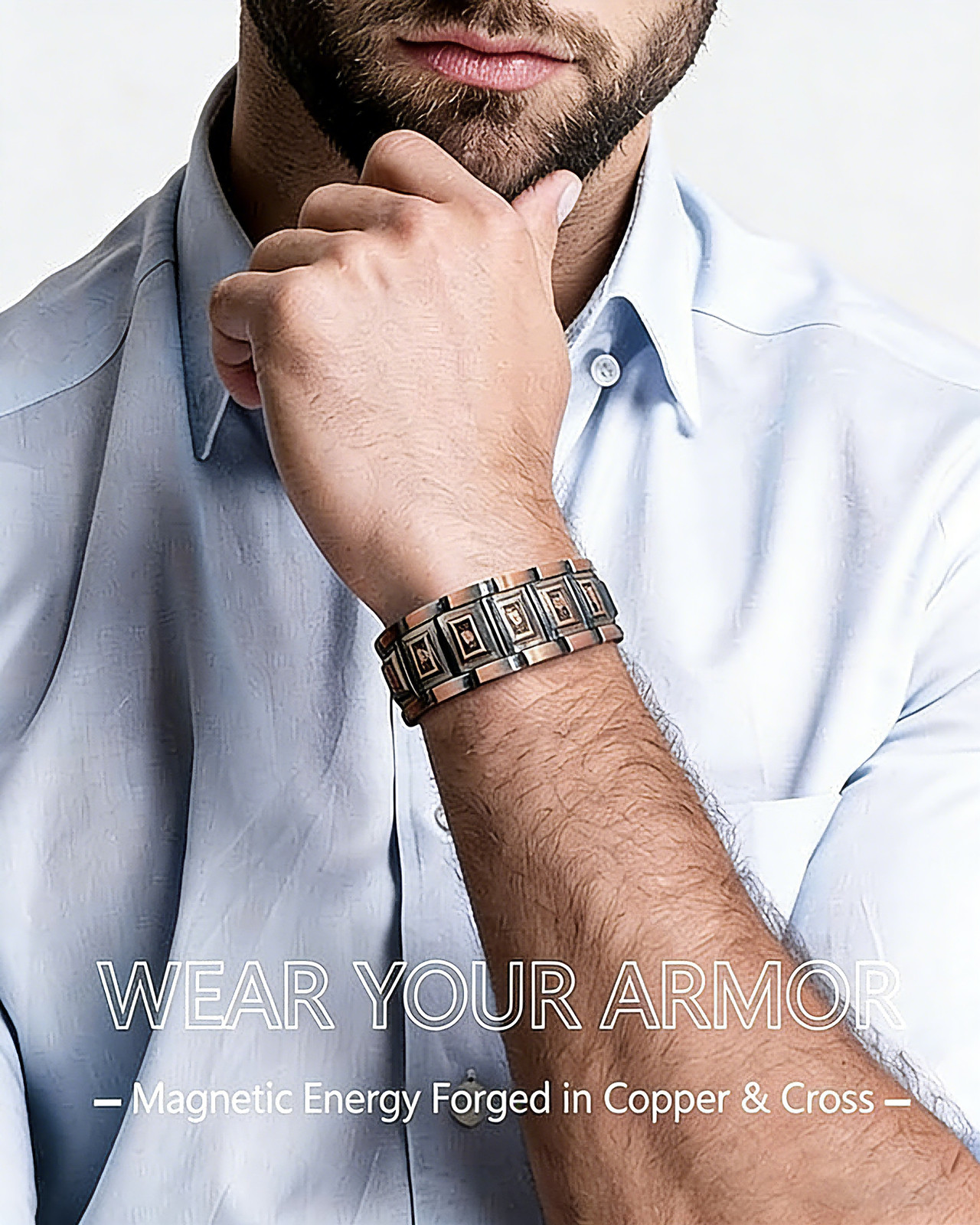 Adult’s Copper Therapy Bracelet | Hypoallergenic & Stylish Daily Wear