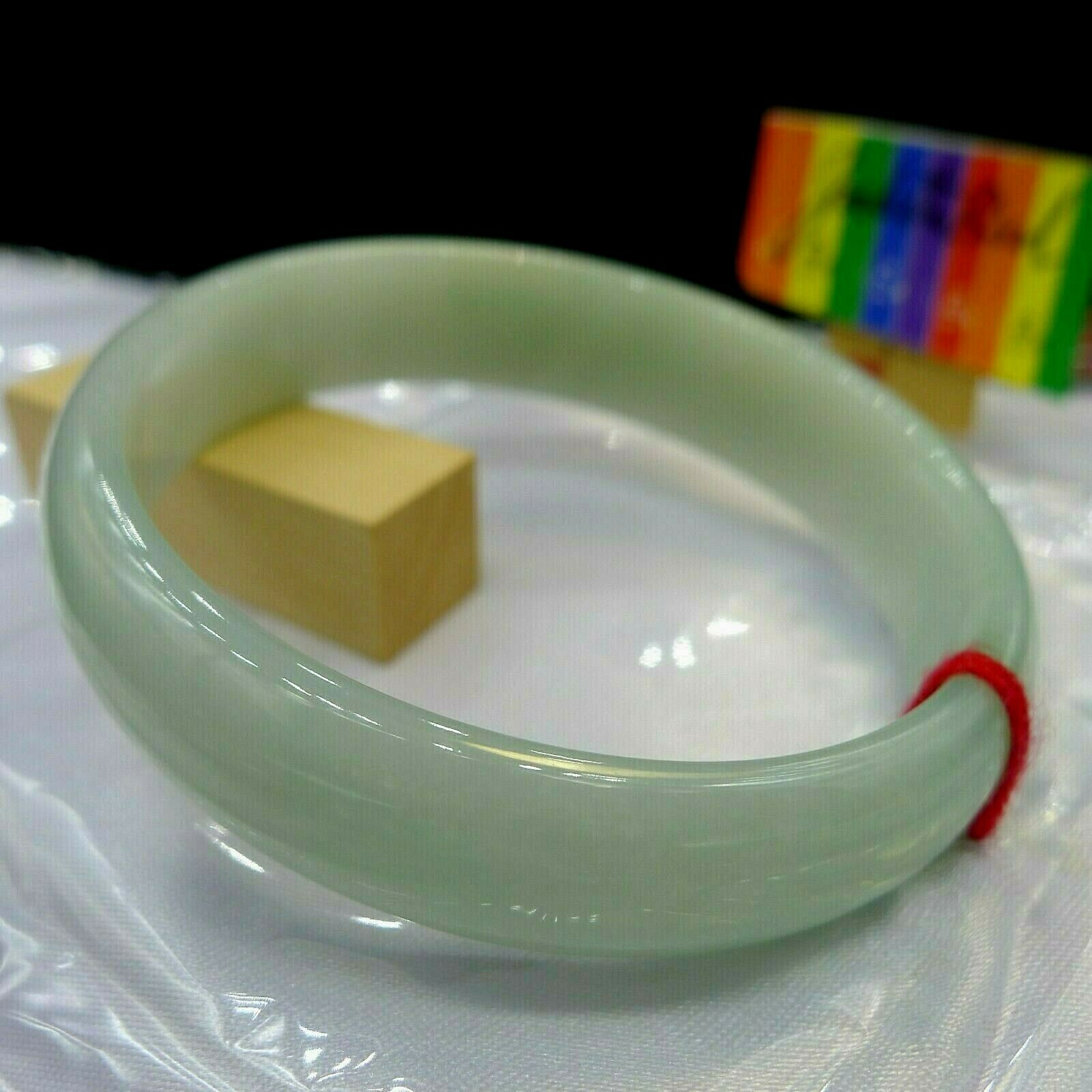 【JadeiteBird】53mm Certified 100% Natural Grade A Jadeite Jade Bangle Bracelet