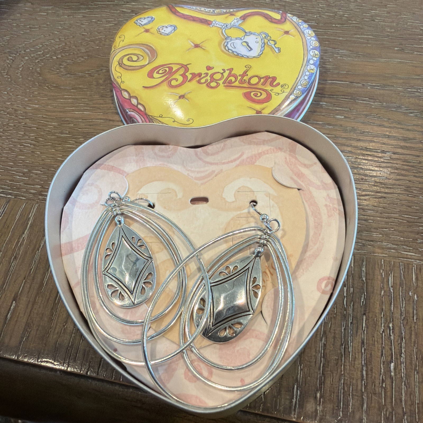 Brighton NWT Disco Fever French Wire Earrings Retailed $42 W/Tin **RETIRED**