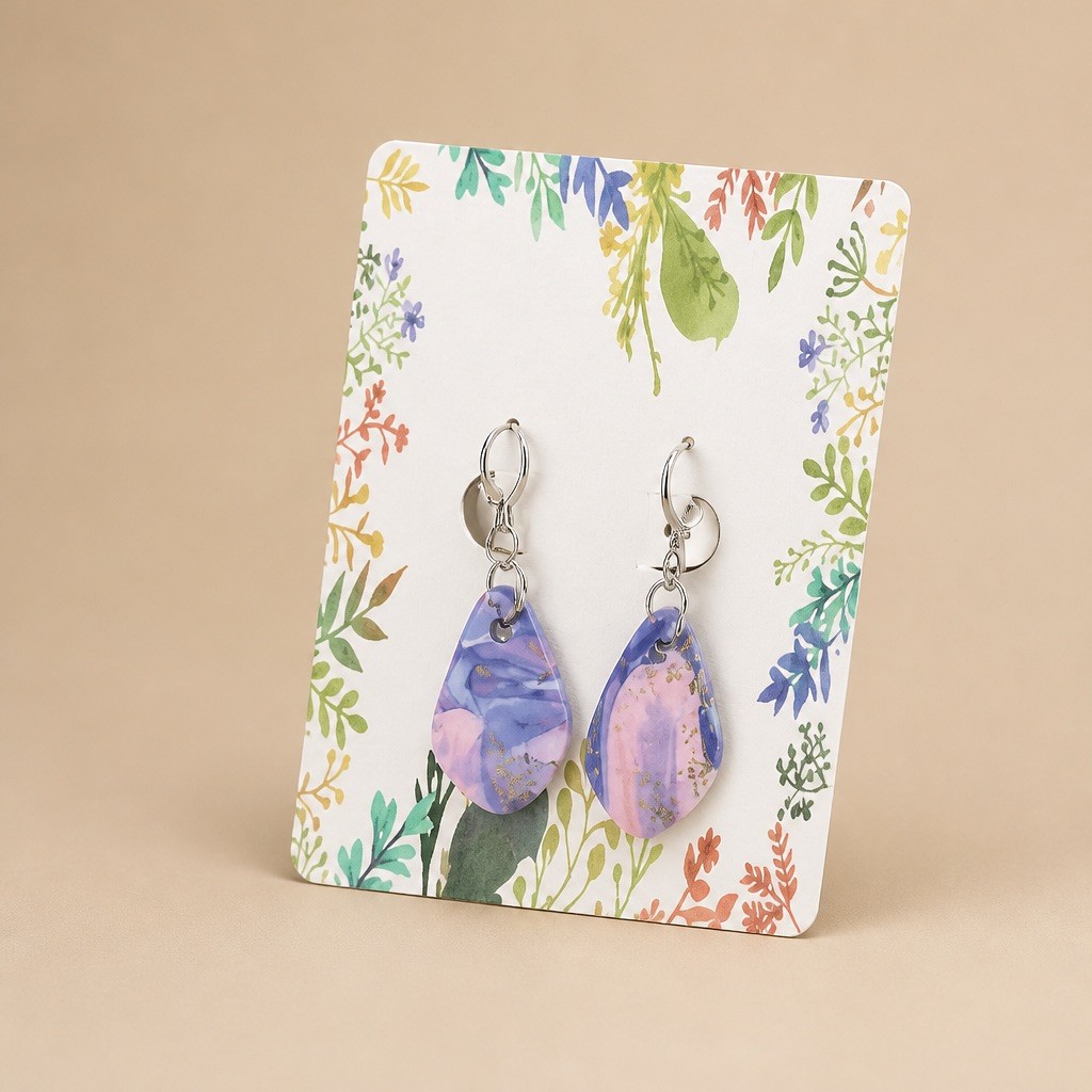 Handmade Polymer Clay Earrings