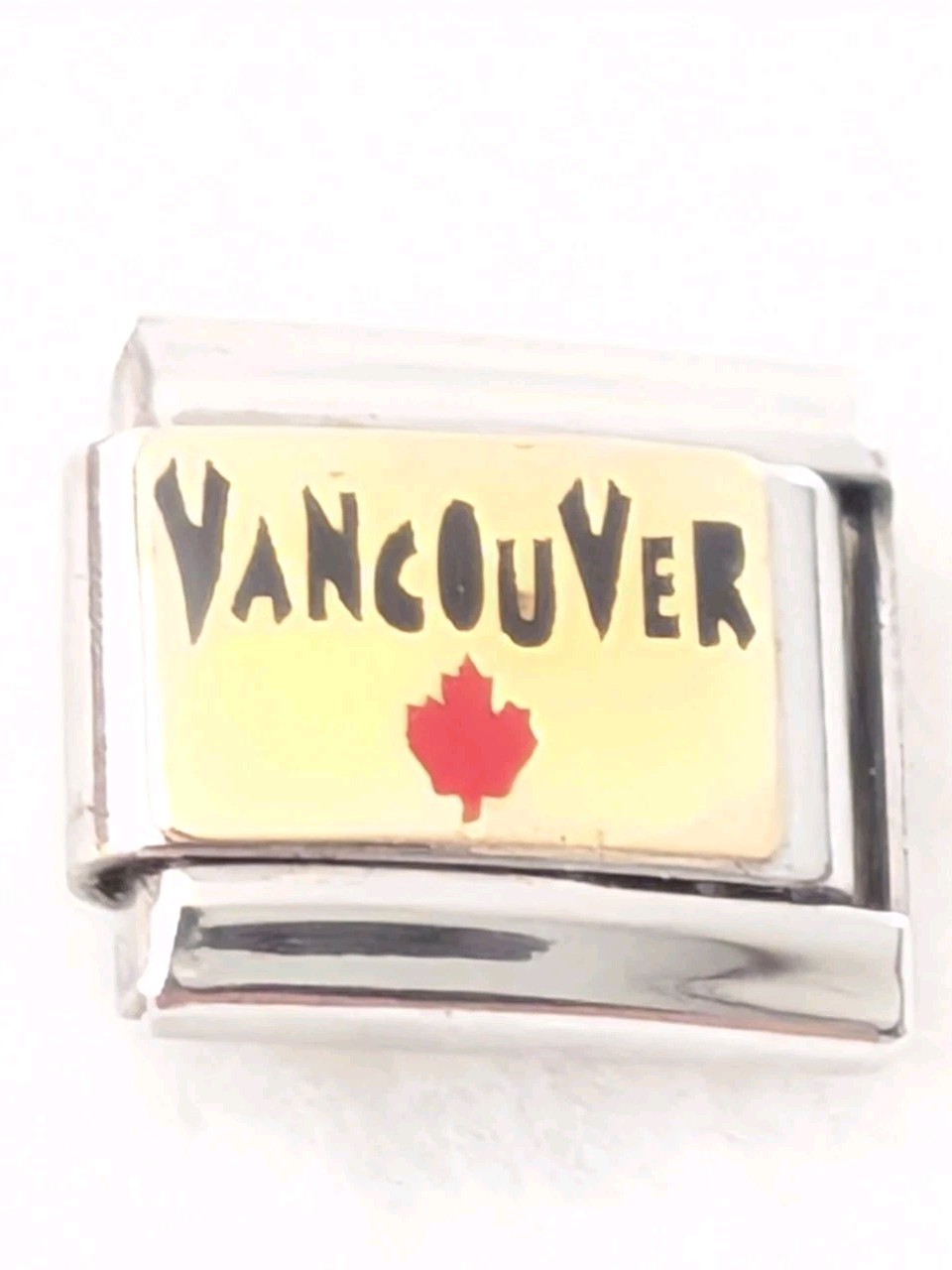 Authentic Puzzle Collection Vancouver Canada Italian Charm 9mm R264