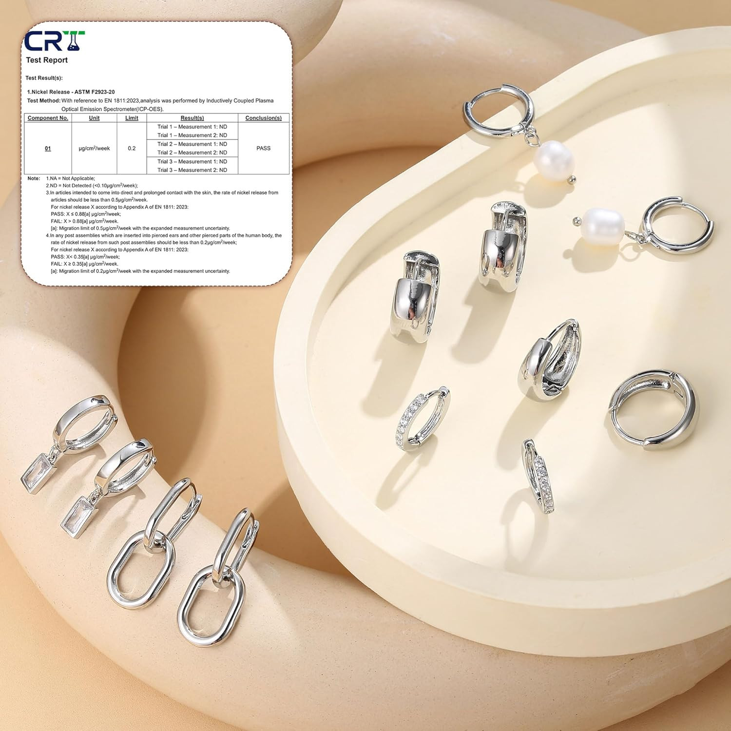 13 Pairs Small Stud Hoop Earrings Set for Women Hypoallergenic Gold Plated Huggi