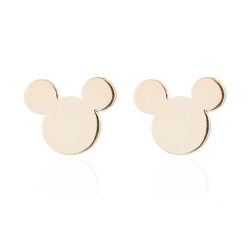 Stainless Steel Stud Post Piercing Earrings Cute Kids Disney Mickey Mouse