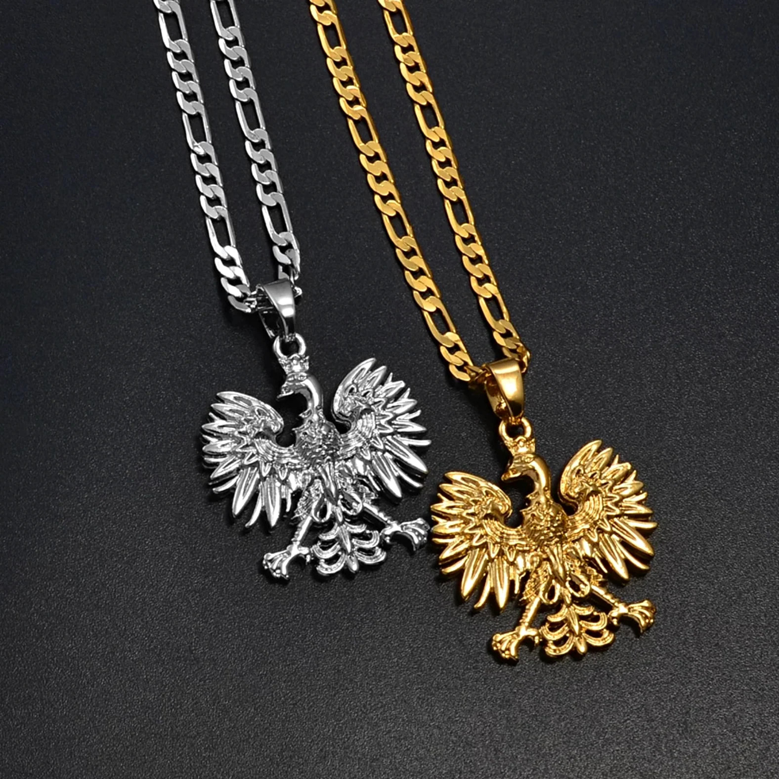 Poland Eagle Pendant Necklace