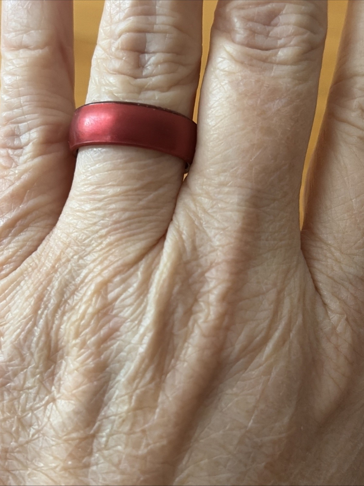Enso Classic Elements Silicone Ring In Ruby – Size 8