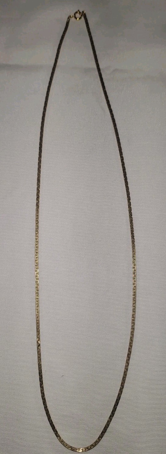 Vintage Gold tone 27 inch Necklace