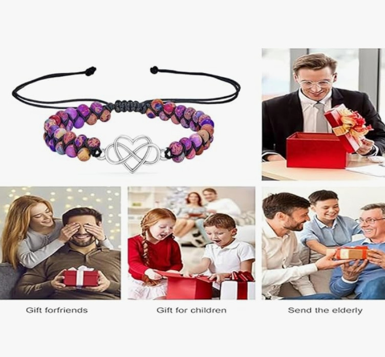 2025NEW! Natural Stone Friendship Boho Bracelet Best Gift For Women Mother’s day