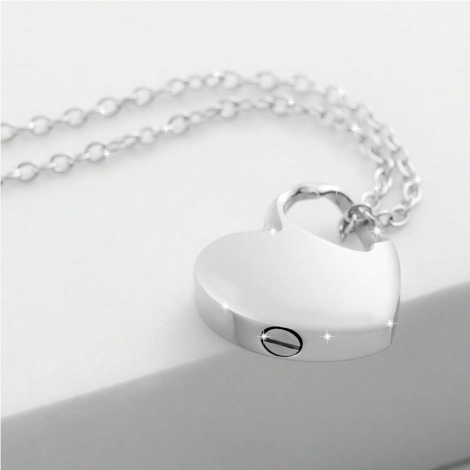 Cremation Urn Memorial Pendant Necklace Keepsake Jewelry for Ashes Necklace