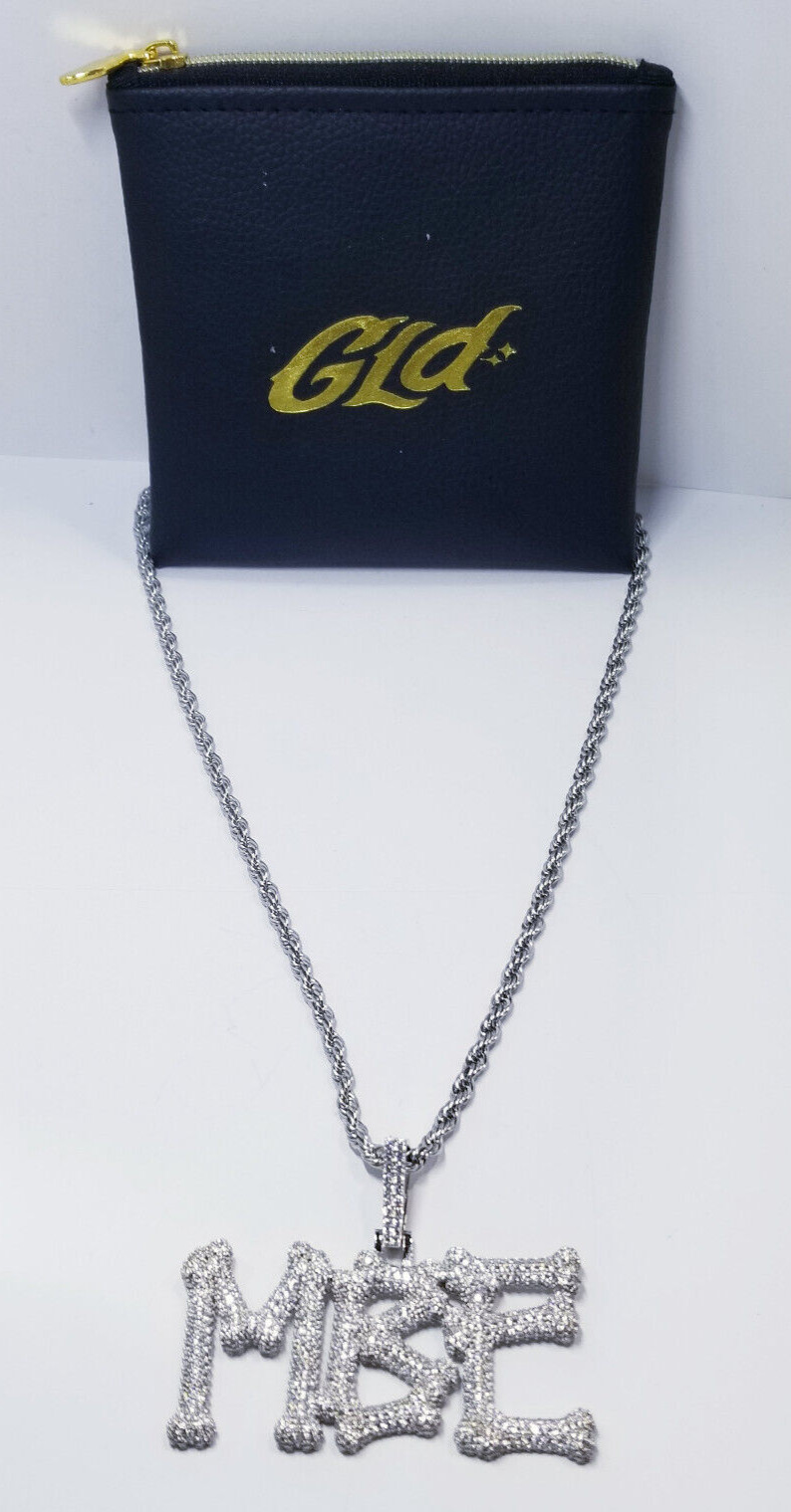 GLD Shop Initial Bon Font Necklace