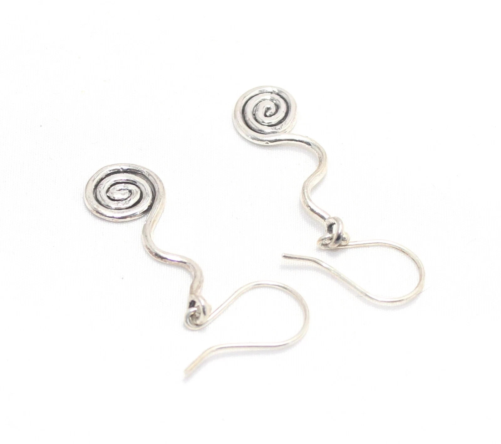 Designer Earrings 925 Sterling Silver Handmade Women Men Handmade Gift