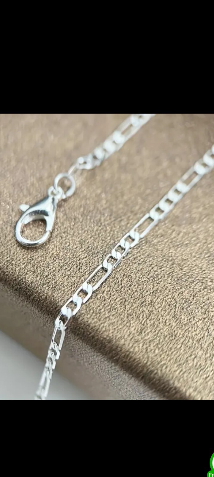 Premium 925 Silver Plated Adjustable Length O Shaped Chain