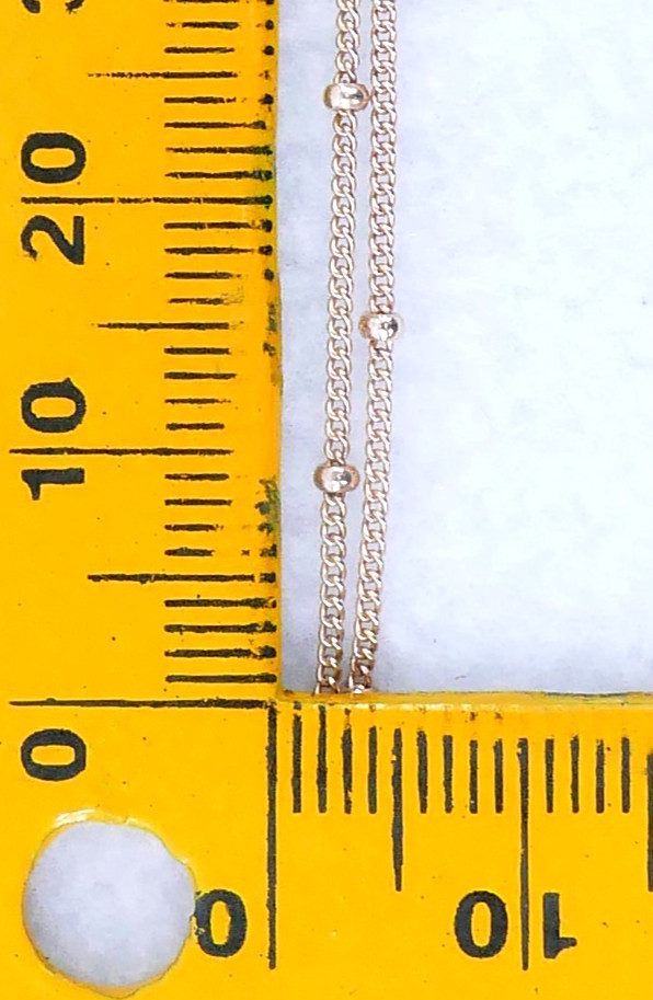 VANNA K BoHo AMETHYST CZ SPACER ROSE GOLD VERMEiL TASSLE BALL CHAiN 21″ NECKLACE
