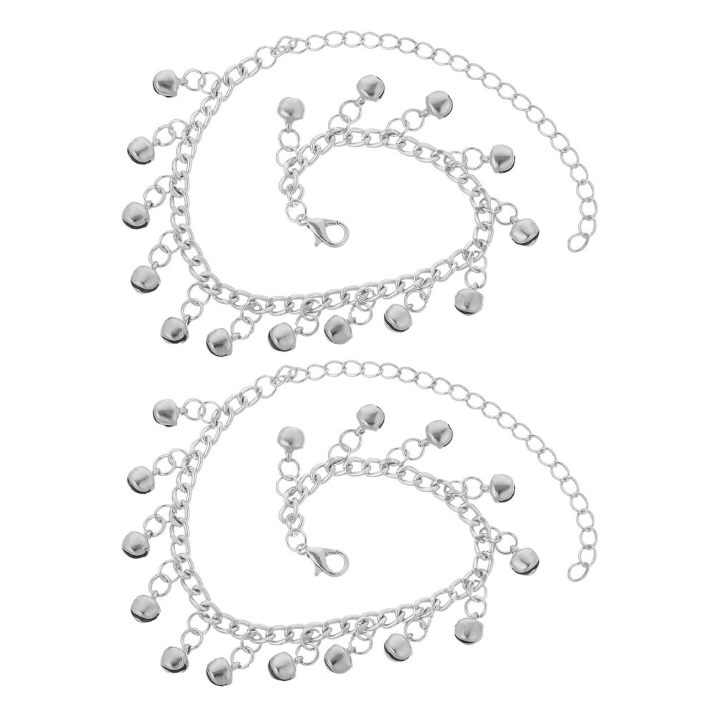 2 Pcs Anklet Decorative Straps Beach Bracelet Jewelry Women Bracelets