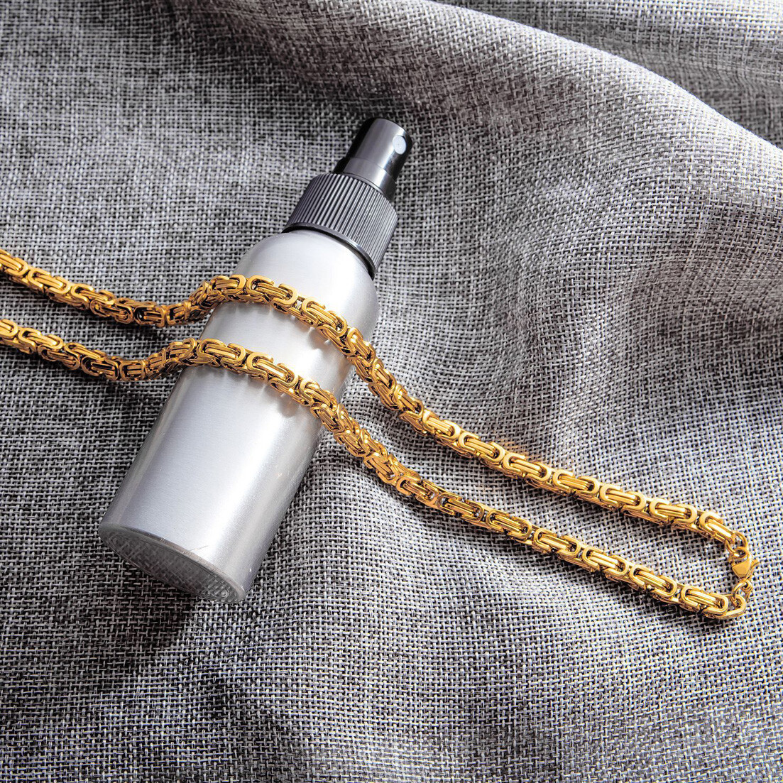 5/6/8mm Cut Byzantine Chain Stainless Steel Necklace or Bracelet for Women Men