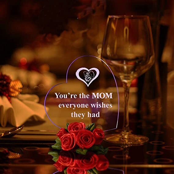 Mothers Day LED Lights Gifts From Daughter Son For Mom Christmas Gifts Birthday