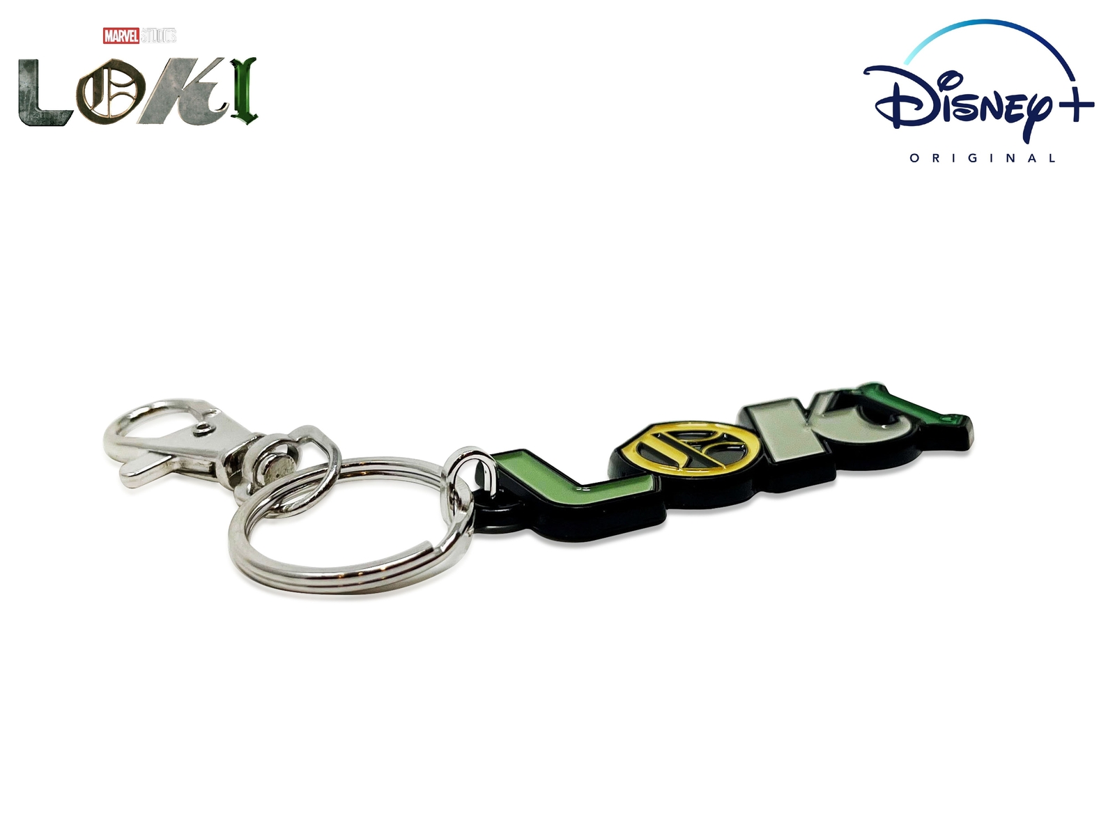 LOKI Logo Keychain, Official Marvel Disney+ Exclusive Limited Edition Combo Pack