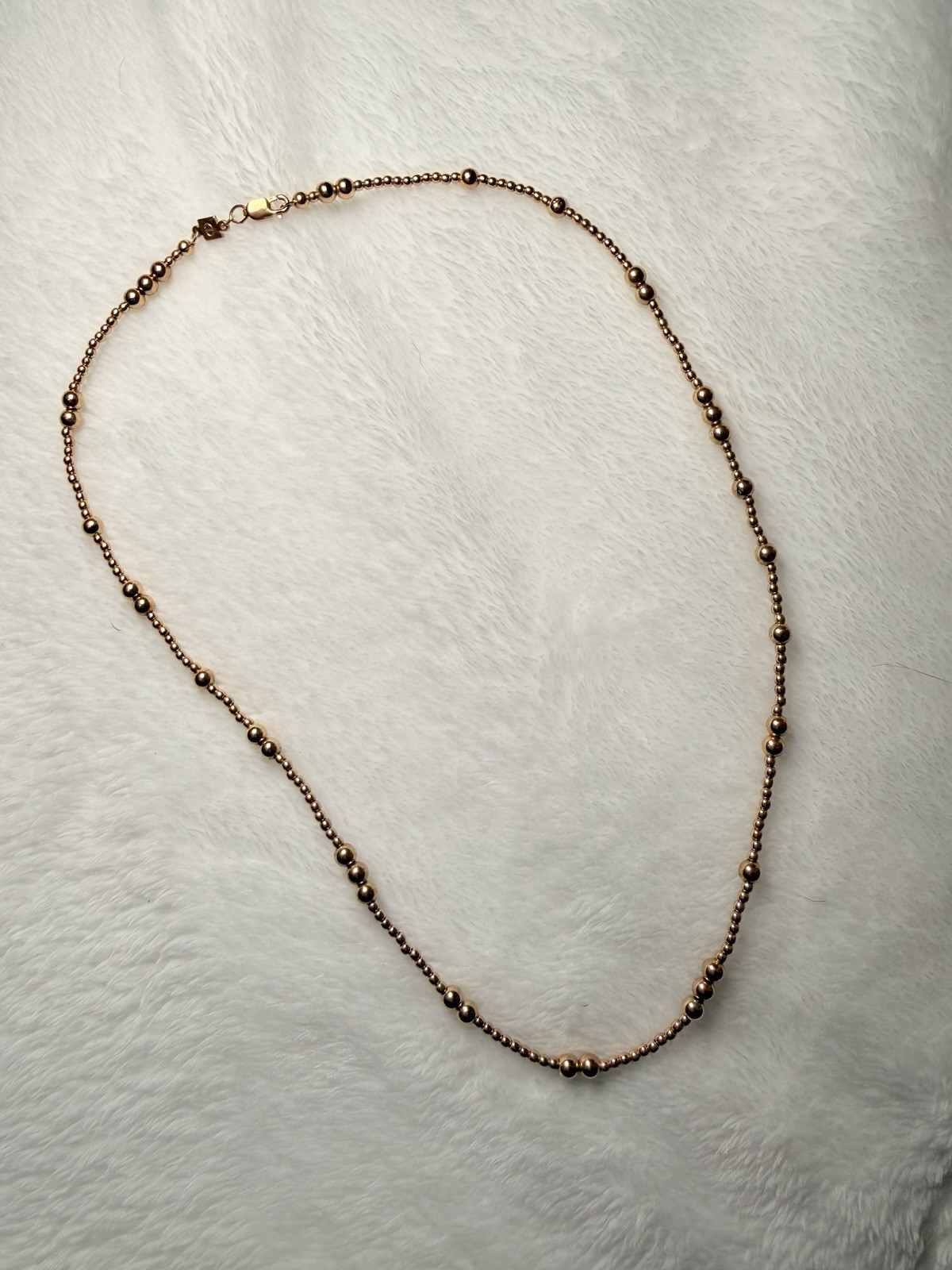 Enewton Gold Beaded Choker