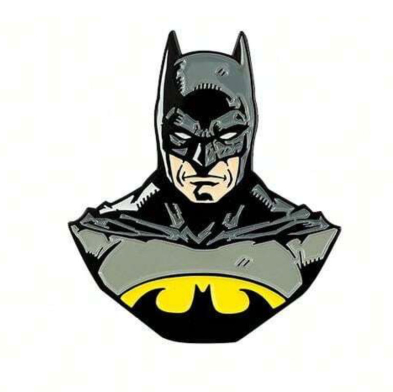 Jumbo BATMAN and IRONMAN Enamel Pins ✩ THE AVENGERS Marvel DC Comic Book Merch!