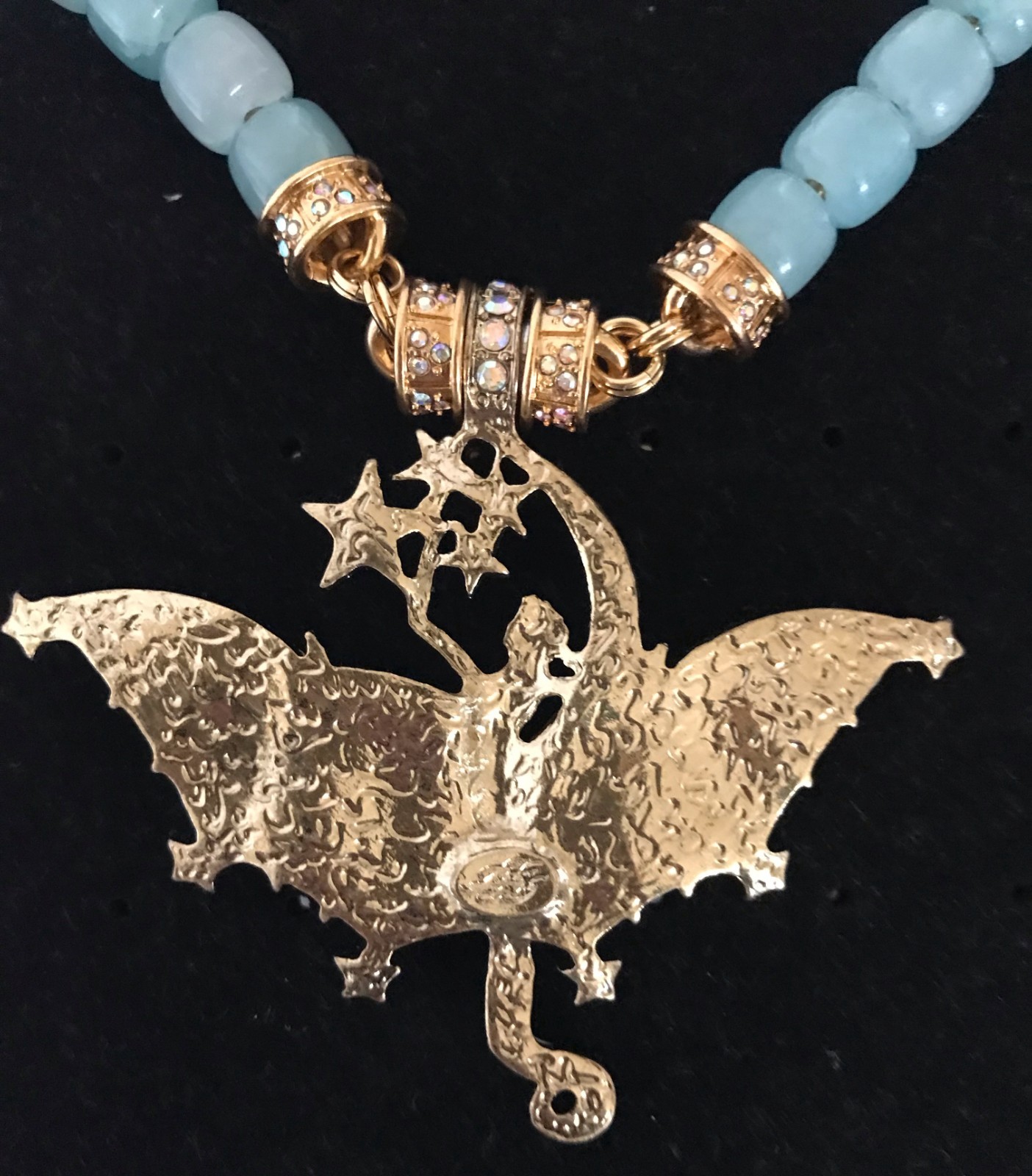 Kirks Folly Fairy Goddess Moon & Stars Magnetic Enhancer Necklace
