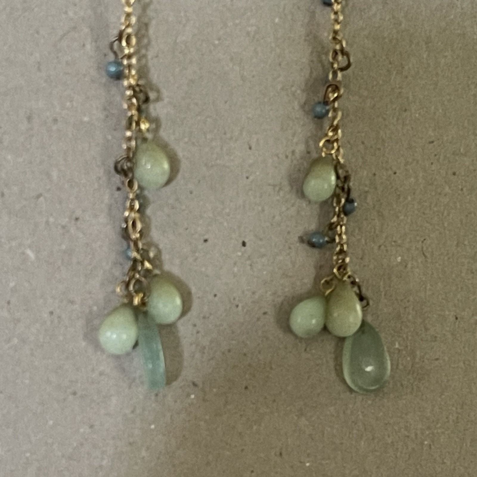 Earrings, Dangle Drop, Beaded