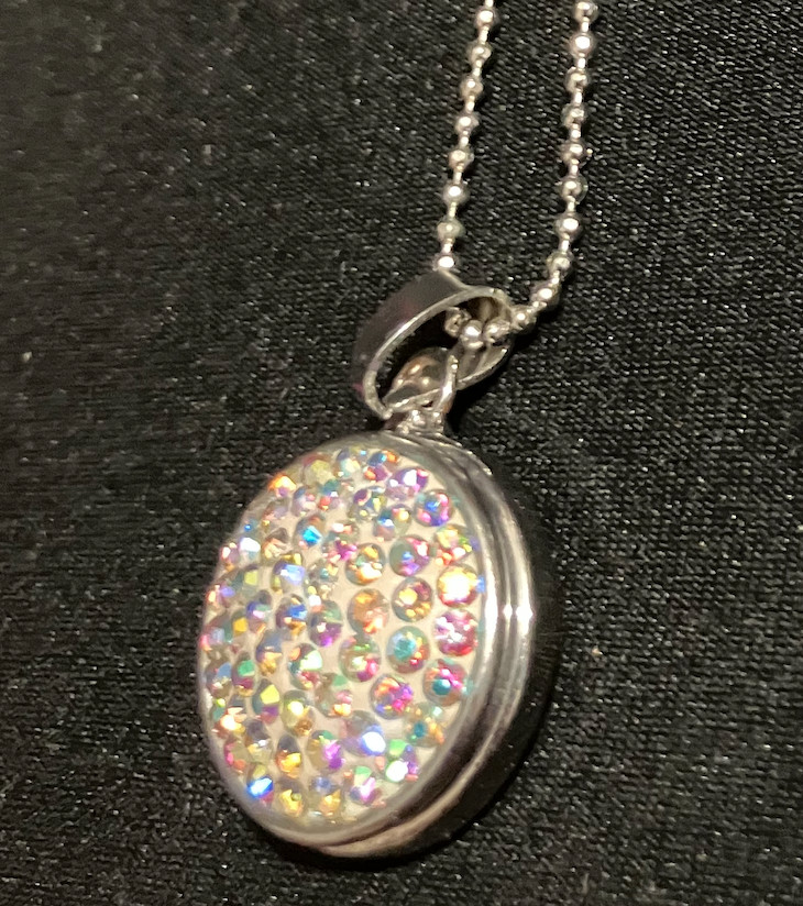 Button Charm Snap on Changeable Stainless Steel Enamel Pendant Set