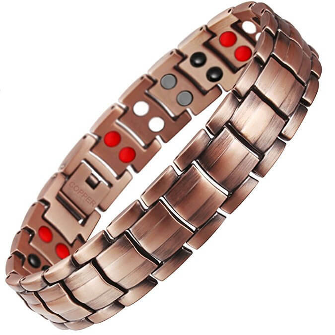 Pure Copper Magnetic Bracelet men women Arthritis Pain Relief Balance Energy MAX