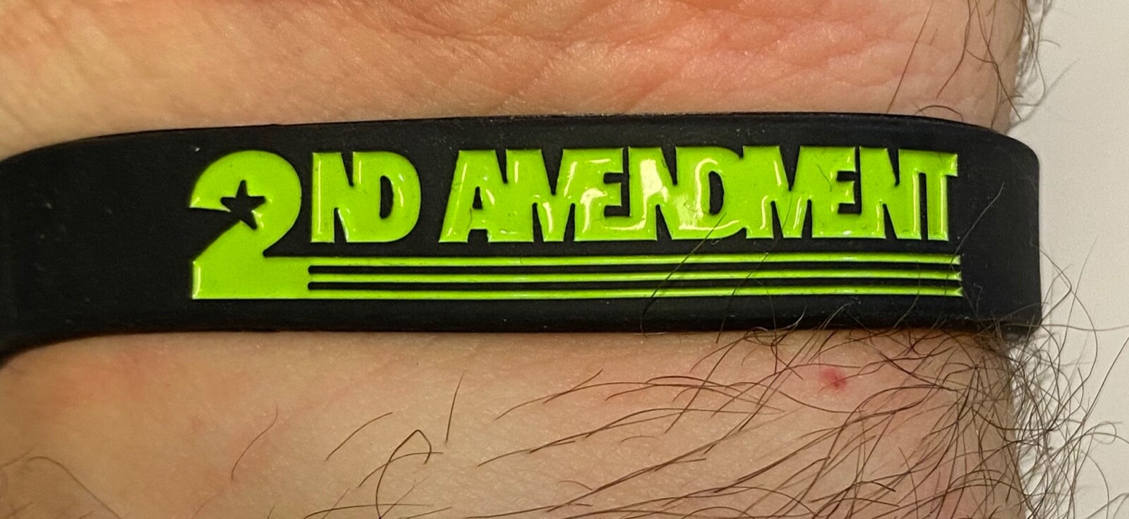 Support Gun Rights 2nd Amendment Silicone Bracelets Pack of 2 Variety of Styles