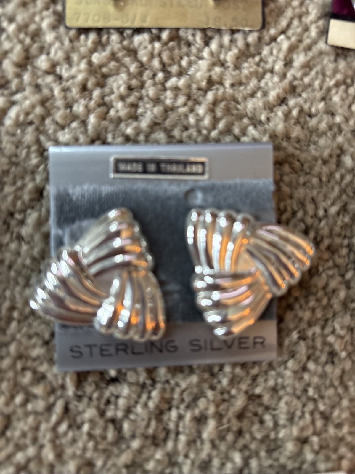 NEW Silver Color Pierced Earring All Shape Size Alfani, Monet, Trifari, Woodward