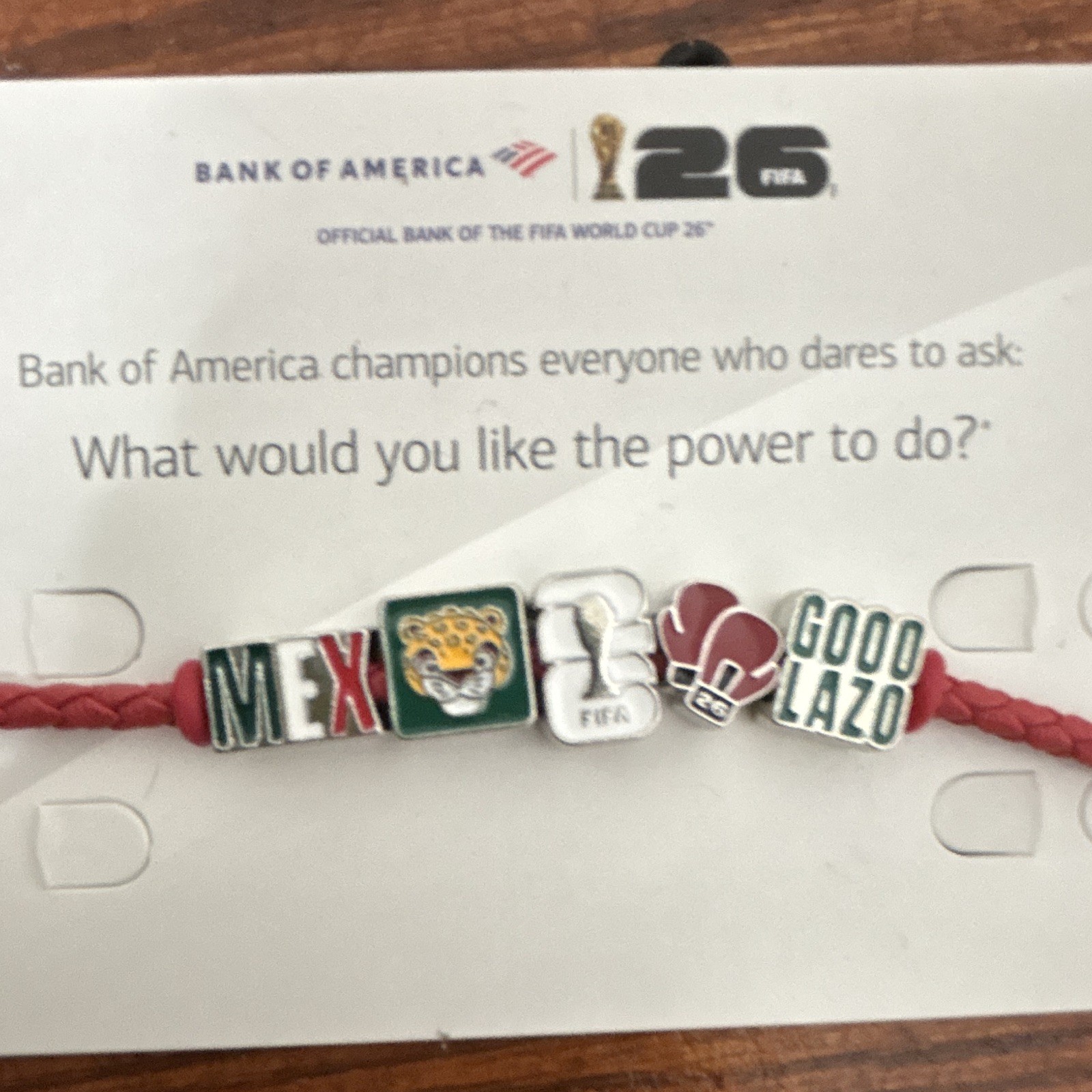 FIFA World Cup 26 Mexico Bracelet