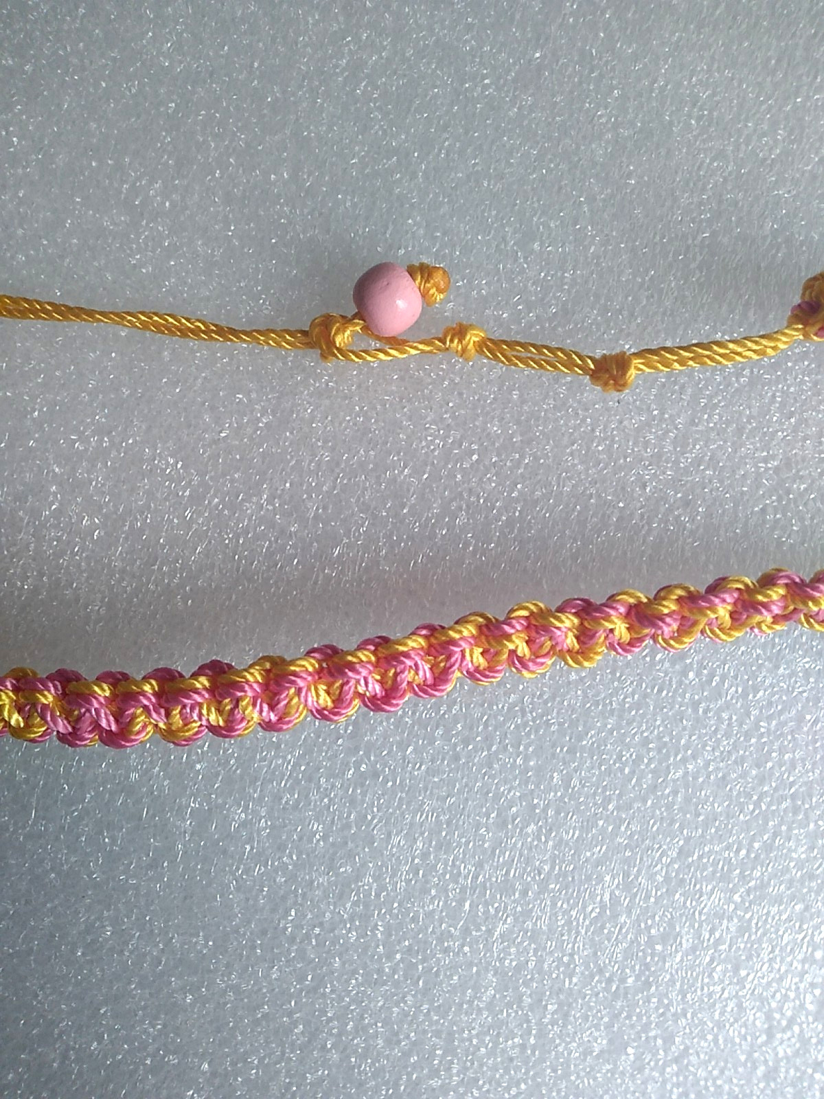 Surfer Macrame Braided Necklace Nylon Gift Ethnic Boho 22″ USA Seller New