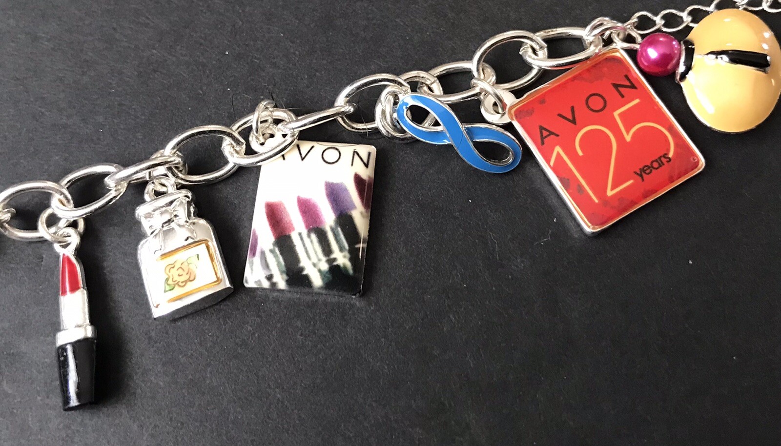 Avon 125th Anniversary Charm Bracelet