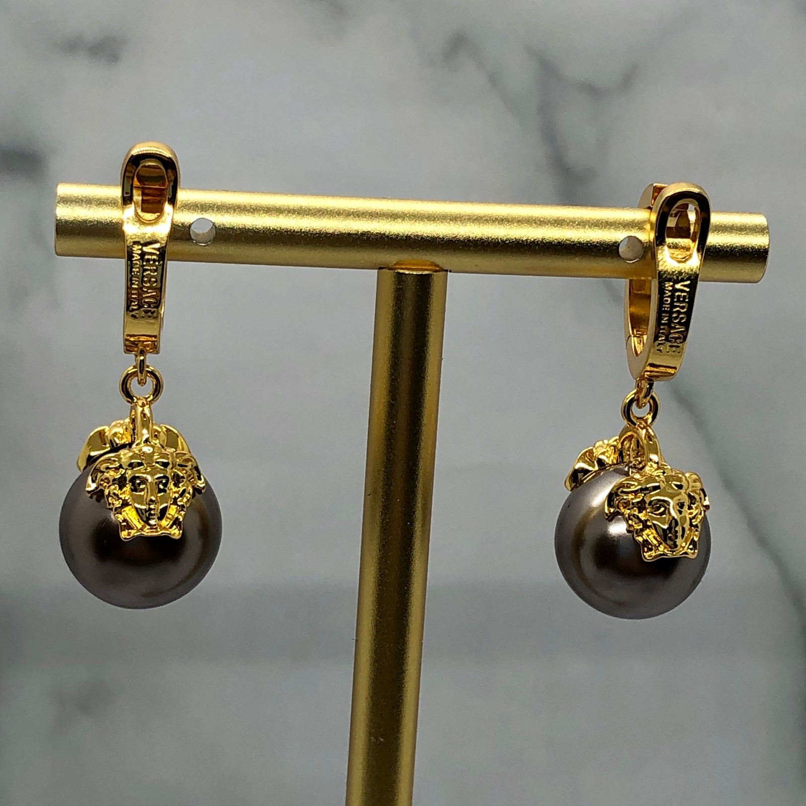 VERSACE Medusa Pendant Earrings – Pre owned / MG6283