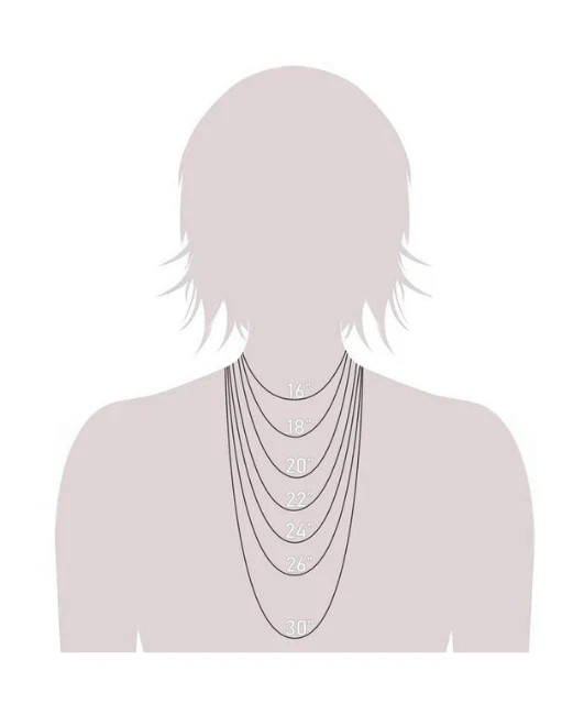 14K Solid Gold Foxtail Chain Necklace 0.8mm-1.0mm Yellow White Gold