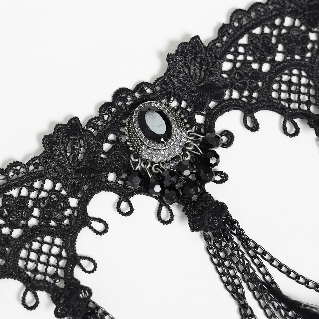 Punk Vintage Lace False Collar Women Accessories Gothic Jewelry Lace Necklaces