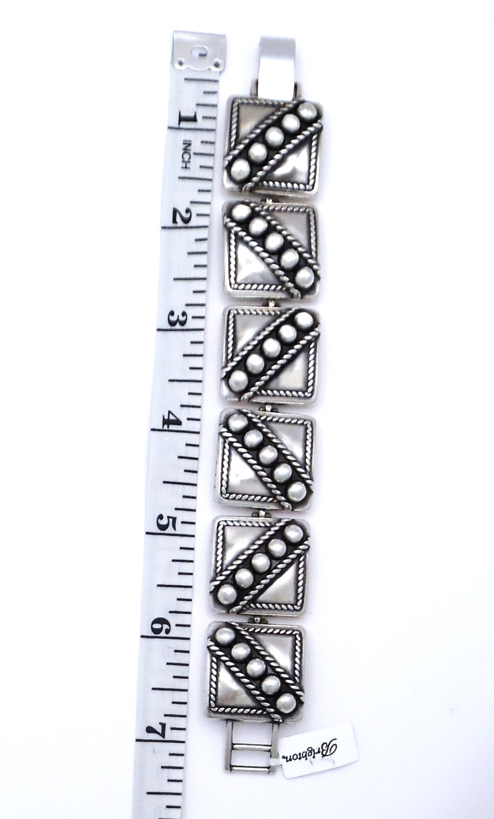 New Brighton Sonora Bold Panel Link Bracelet $98 Jewelry with tag