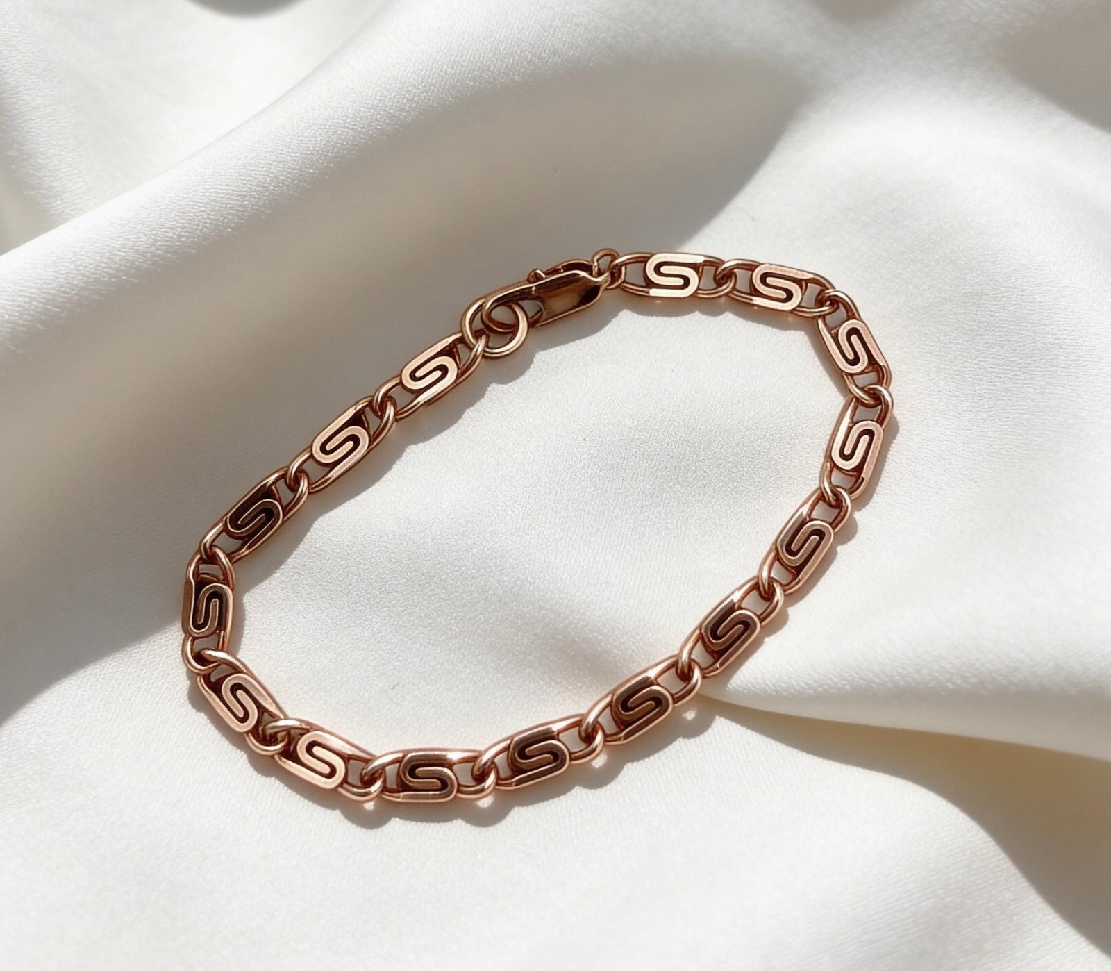 Pure Copper Scroll Bracelet • Vintage Style • Adjustable & Plus Sizes Available