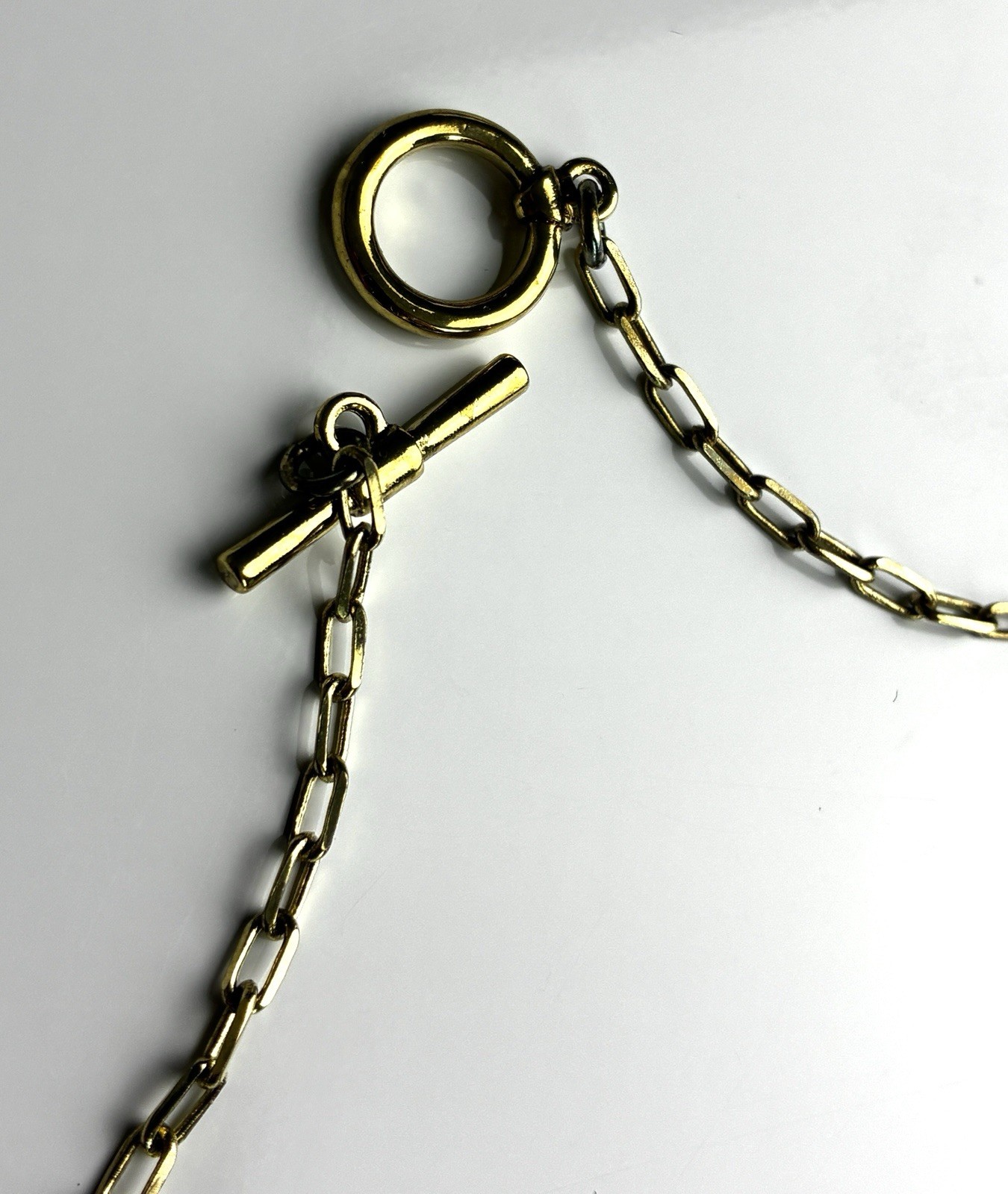 Gemini Zodiac Celestial Pendant Necklace Gold Tone Mother of Pearl Rhinestone