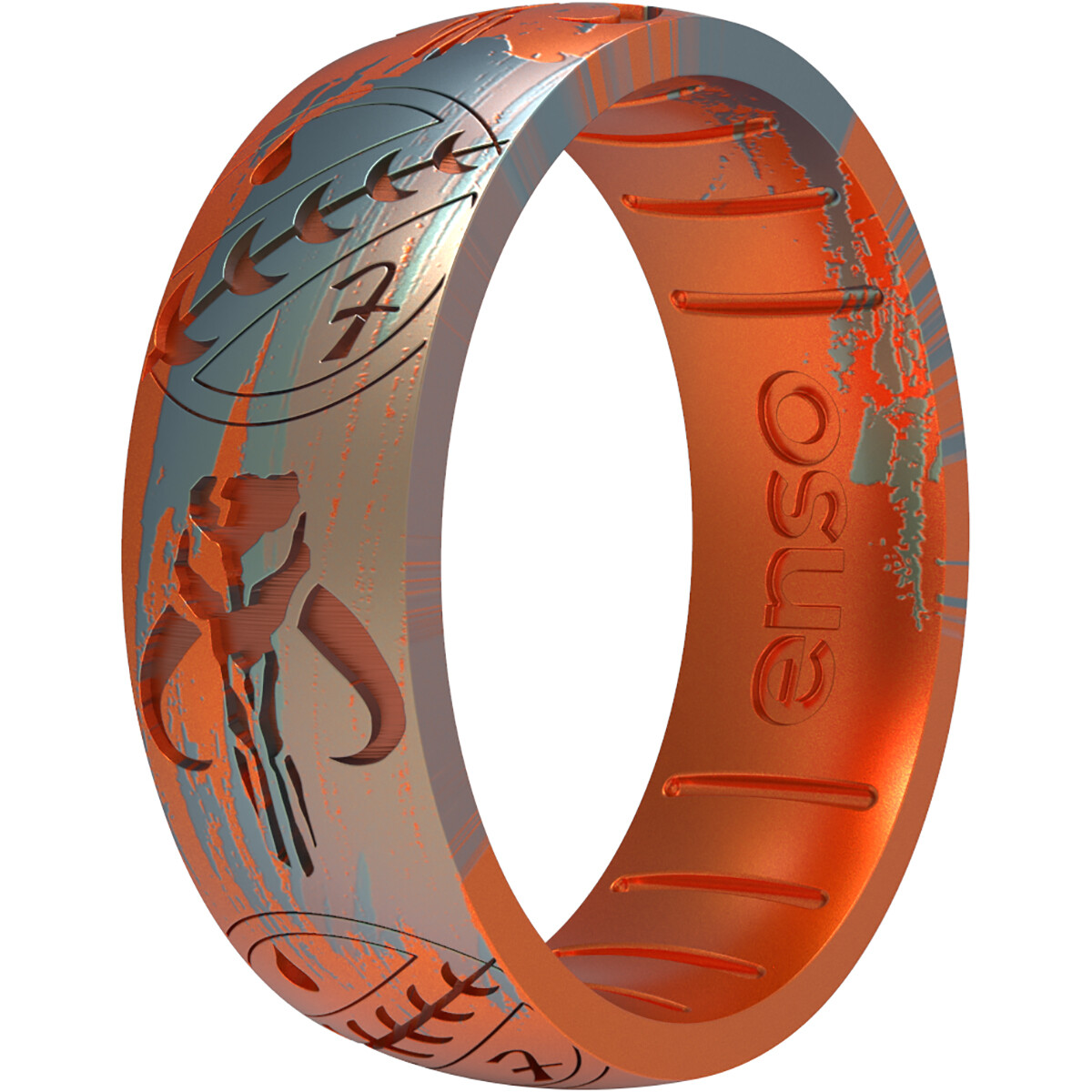 Enso Rings Star Wars Boba Fett Galactic Outlaw Silicone Ring – Phoenix/Ash