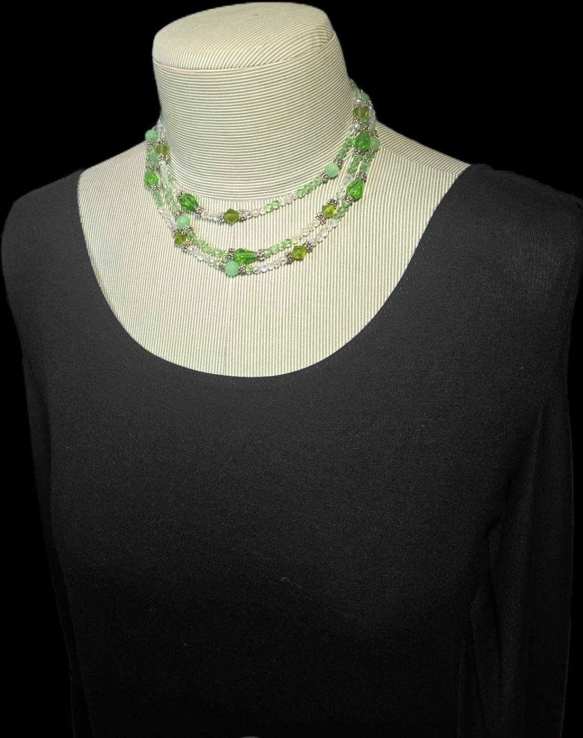 Handmade Beaded Shell Pendant Necklace Set Beach Boho Coastal Jewelry Lot 6 pc