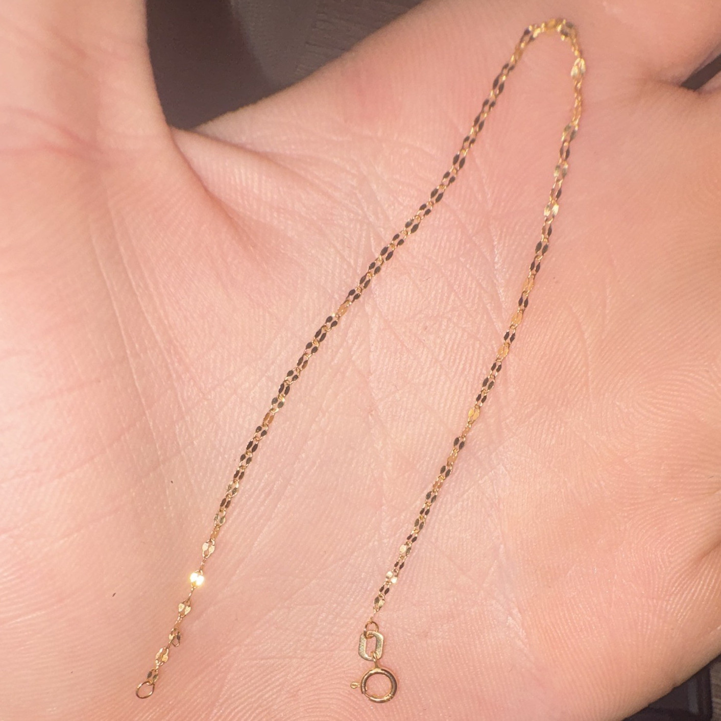 10kt Gold women’s bracelet 6 inches