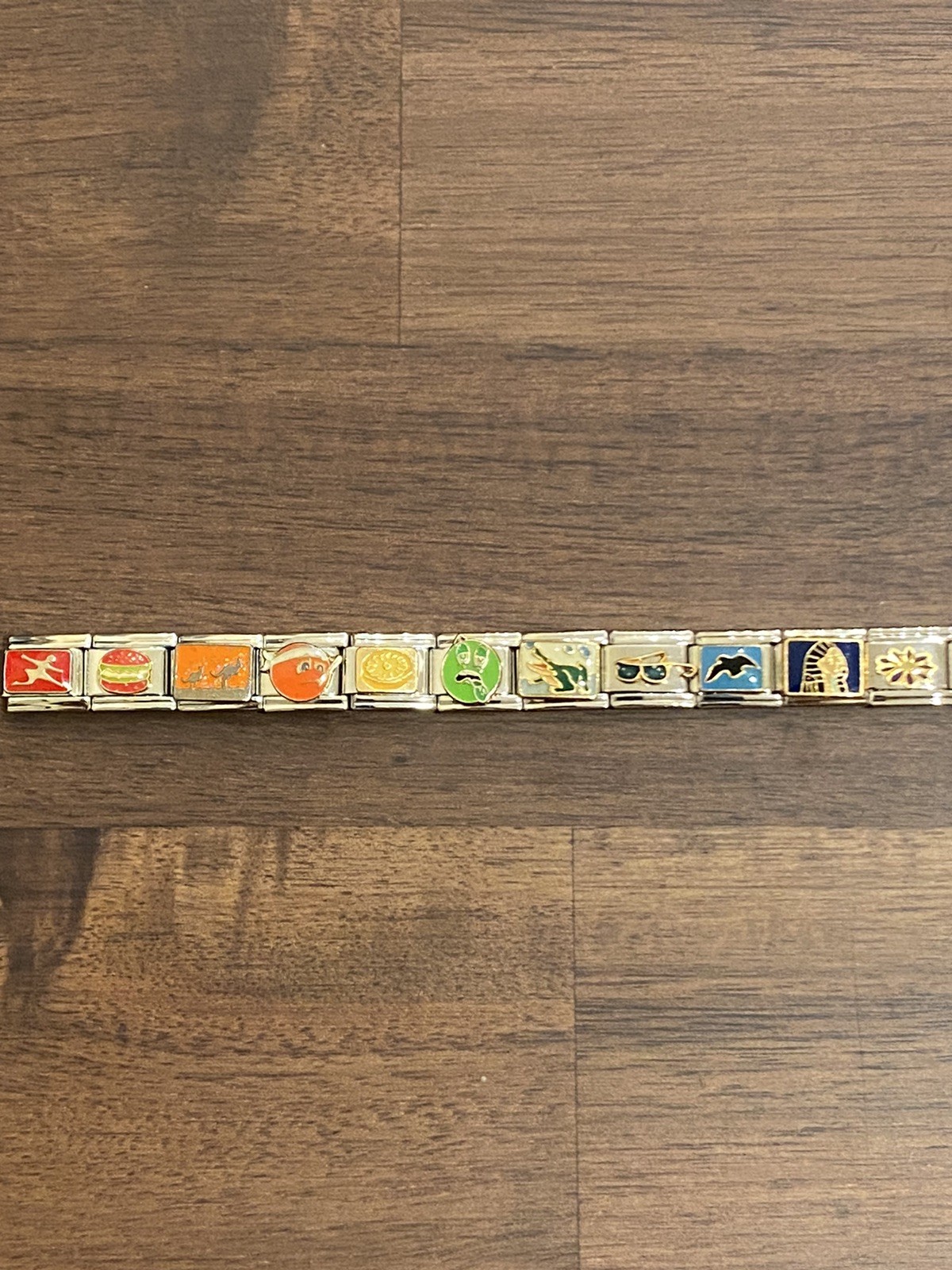 20 Charm 9mm Mixed Theme Italian Charm Bracelet New