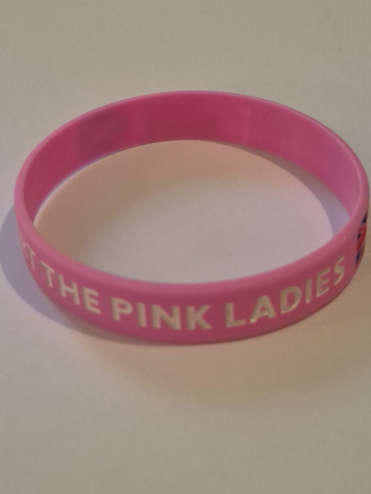 1 SINGLE I SUPPORT THE PINK LADIES Bracelet All UK Flags