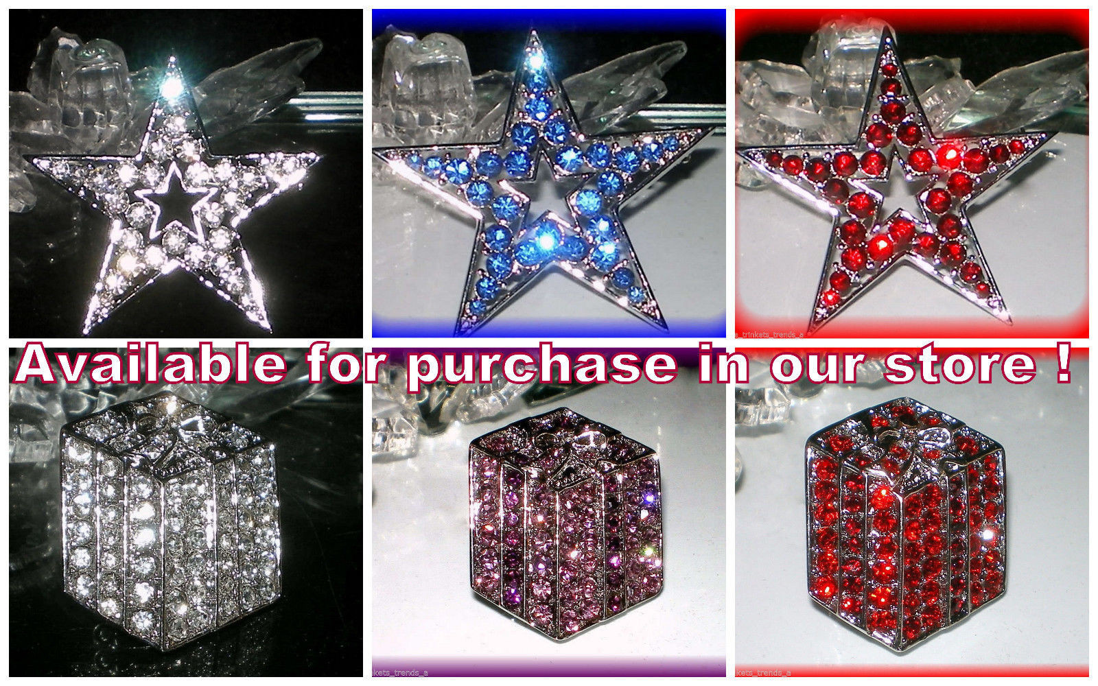 ICE WHITE RHINESTONE SILVER SNOWFLAKE WINTER PIN BROOCH~CHRISTMAS HANUKKAH GIFT