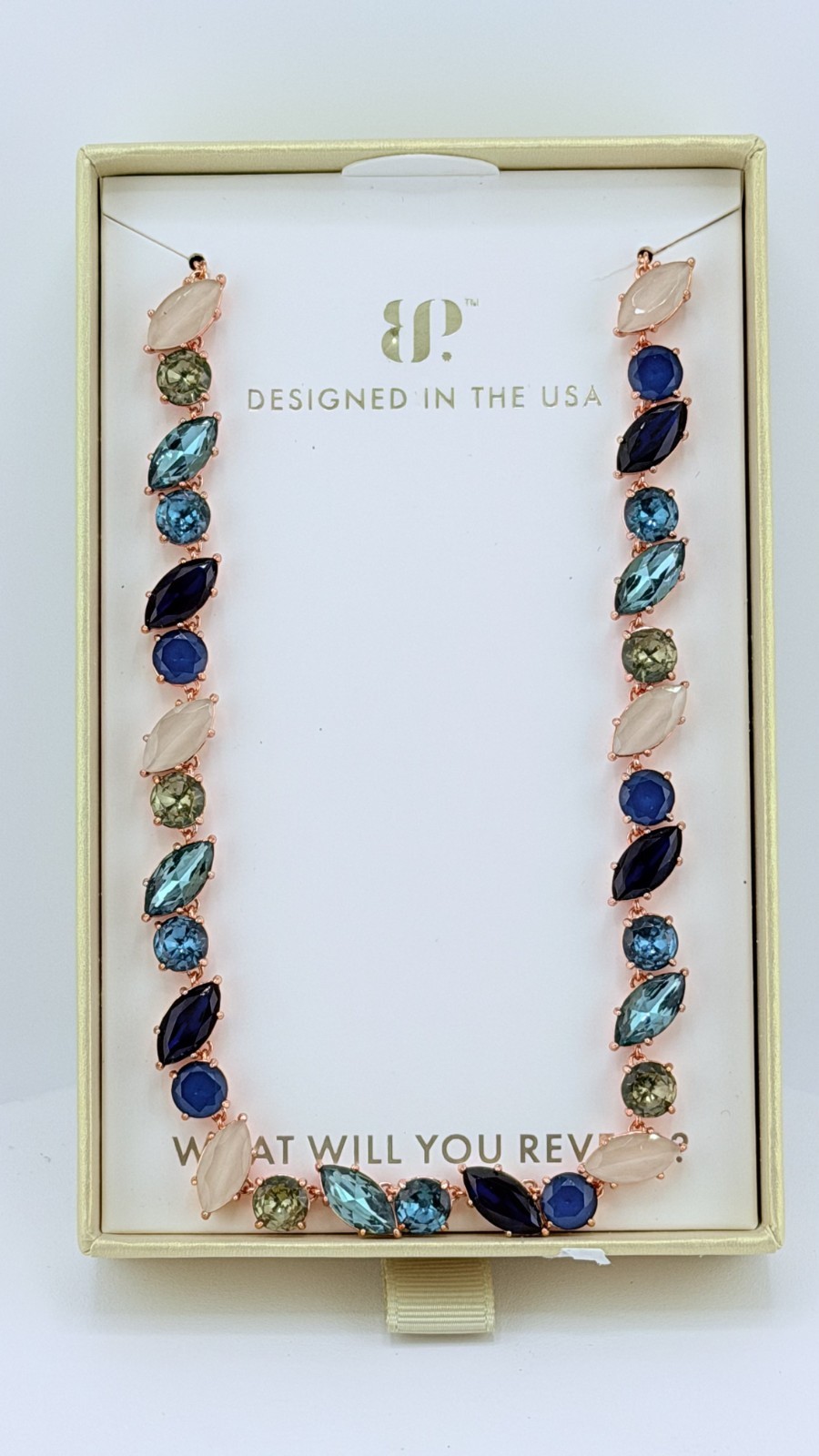 Bomb Party Holiday Jewel Candy “Rock The Frost” Blueberry Truffle on Rose Gold